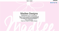 Desktop Screenshot of madleedesigns.com
