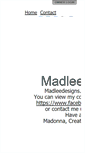 Mobile Screenshot of madleedesigns.com